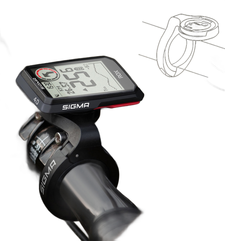 Sigma Sport ROX 4.0 Sensor GPS con Altímetro
