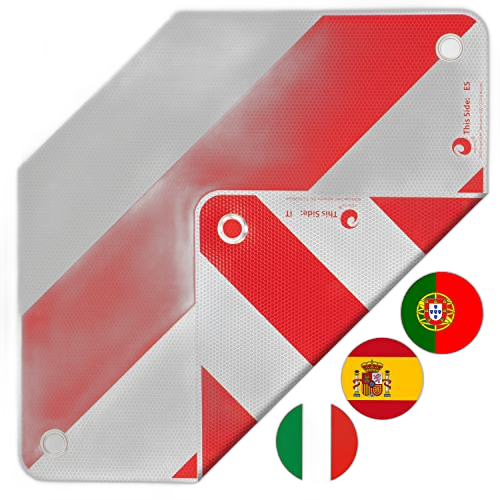 Thule Placa de Señalización V20 Homologada España/Italia